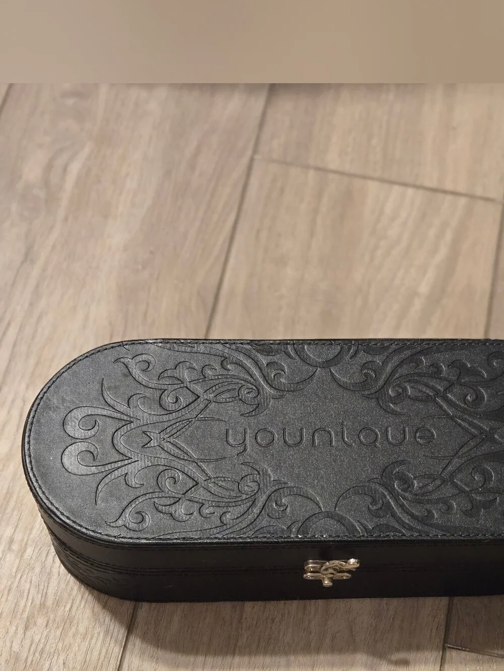 Younique Black Embossed Women's Makeup, Seller Startup Kit..